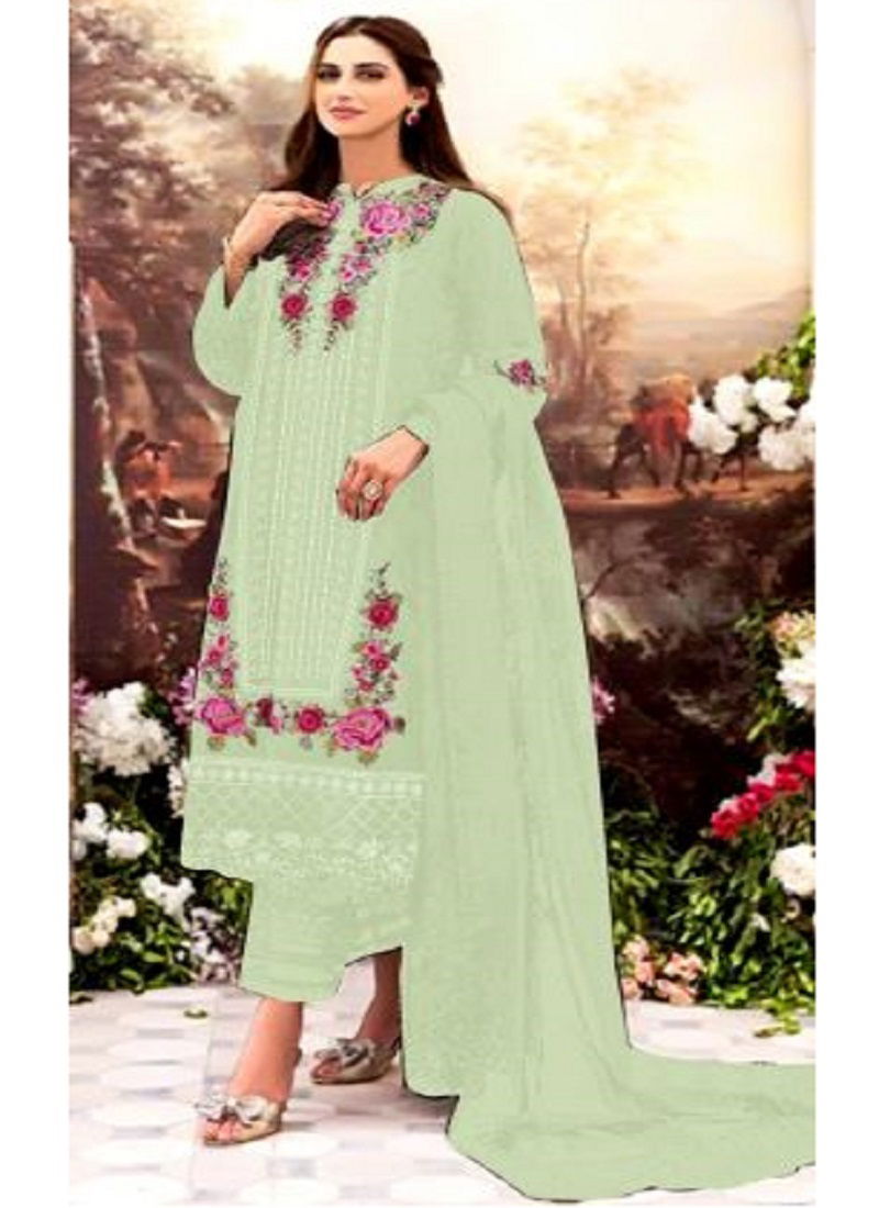 R 528 Light Nx By Ramsha Pakistani Suits Catalog